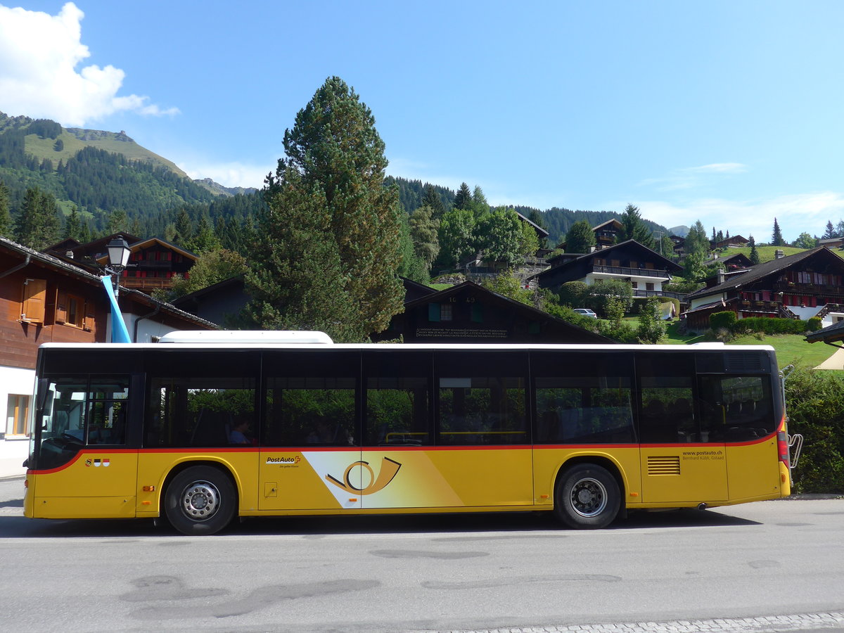 (183'981) - K�bli, Gstaad - Nr. 4/BE 360'355 - Setra am 24. August 2017 in Les Diablerets, Post