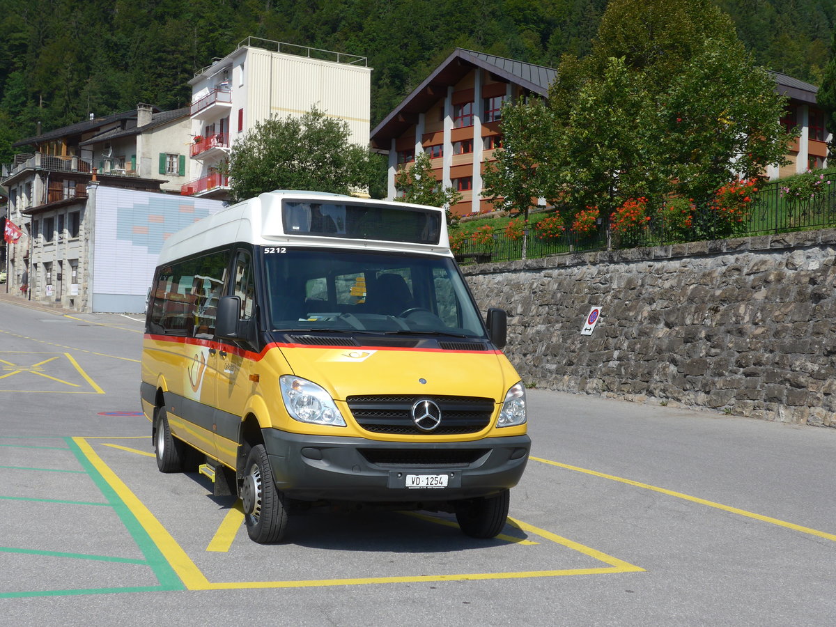 (183'982) - TPC Aigle - VD 1254 - Mercedes am 24. August 2017 beim Bahnhof Le S�pey