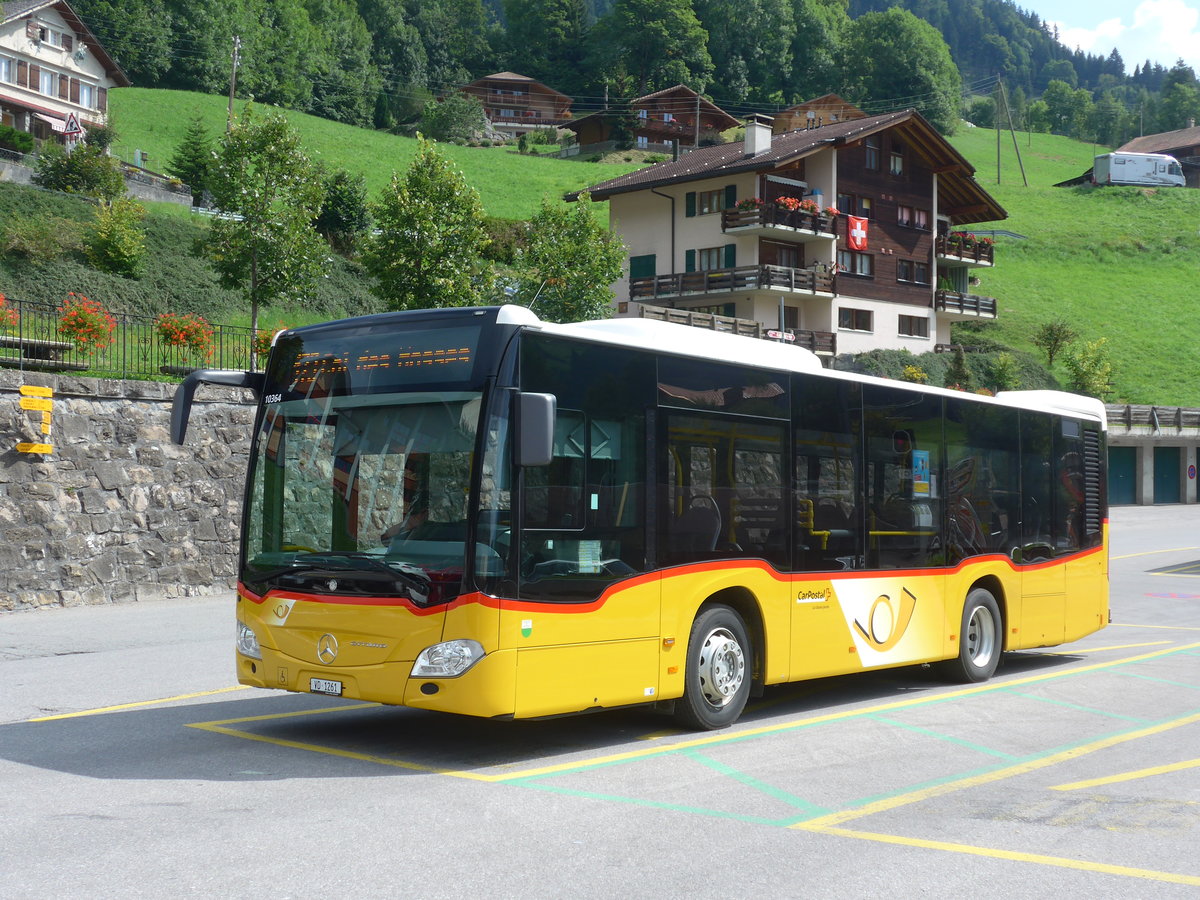 (183'987) - TPC Aigle - VD 1261 - Mercedes am 24. August 2017 beim Bahnhof Le S�pey