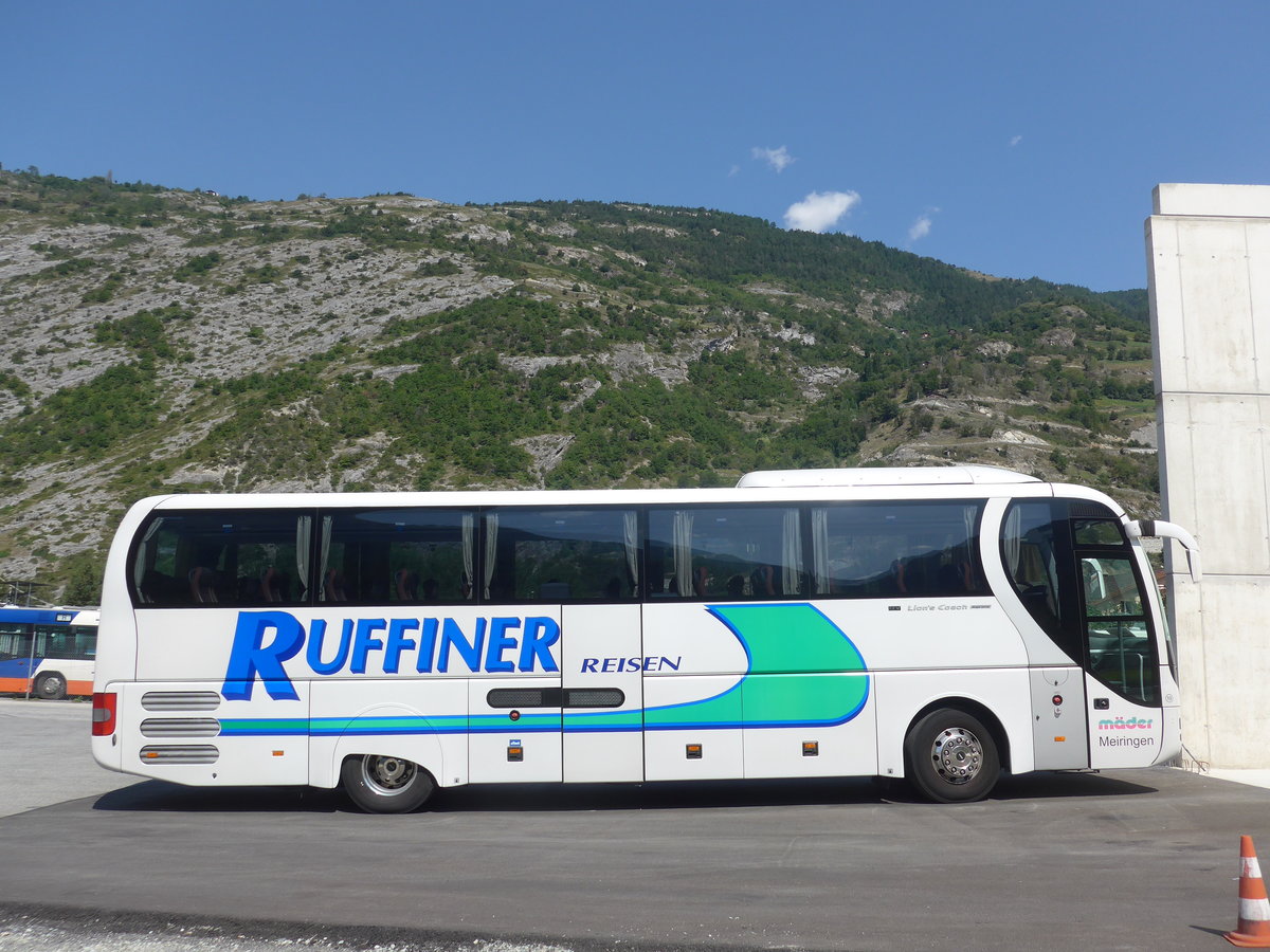 (184'208) - Ruffiner, Turtmann (M�der, Meiringen) - Nr. 19/BE 240'072 - MAN am 25. August 2017 in Turtmann, Garage 