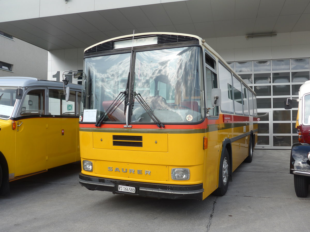 (184'317) - Maillard, Evol�ne - VS 164'580 - Saurer/T�scher (ex Segessenmann, Burgistein; ex P 24'229) am 26. August 2017 in Oberkirch, CAMPUS Sursee