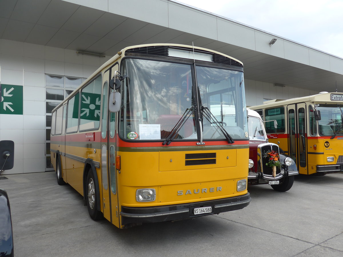 (184'350) - Maillard, Evol�ne - VS 164'580 - Saurer/T�scher (ex Segessenmann, Burgistein; ex P 24'229) am 26. August 2017 in Oberkirch, CAMPUS Sursee