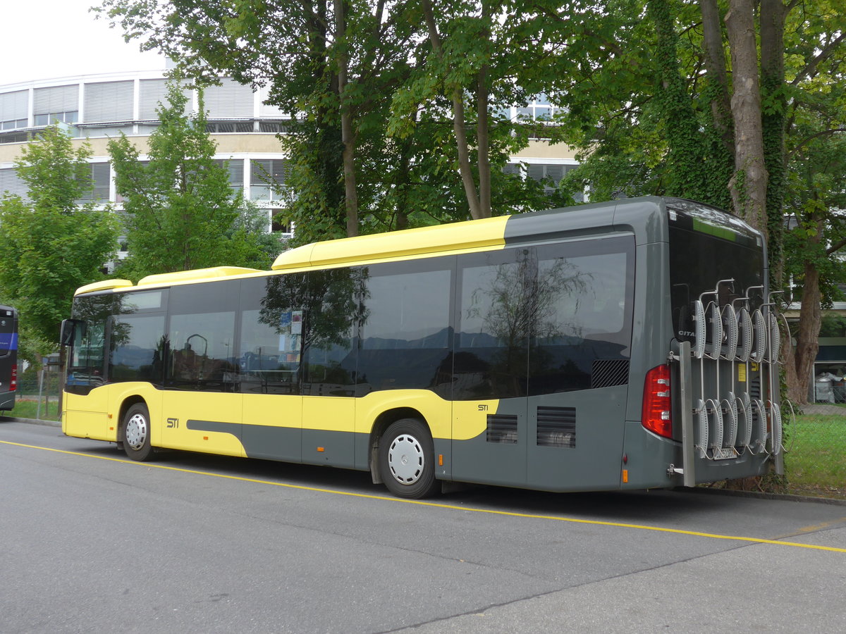 (184'535) - STI Thun - Nr. 157/BE 752'157 - Mercedes am 28. August 2017 bei der Schiffl�ndte Thun