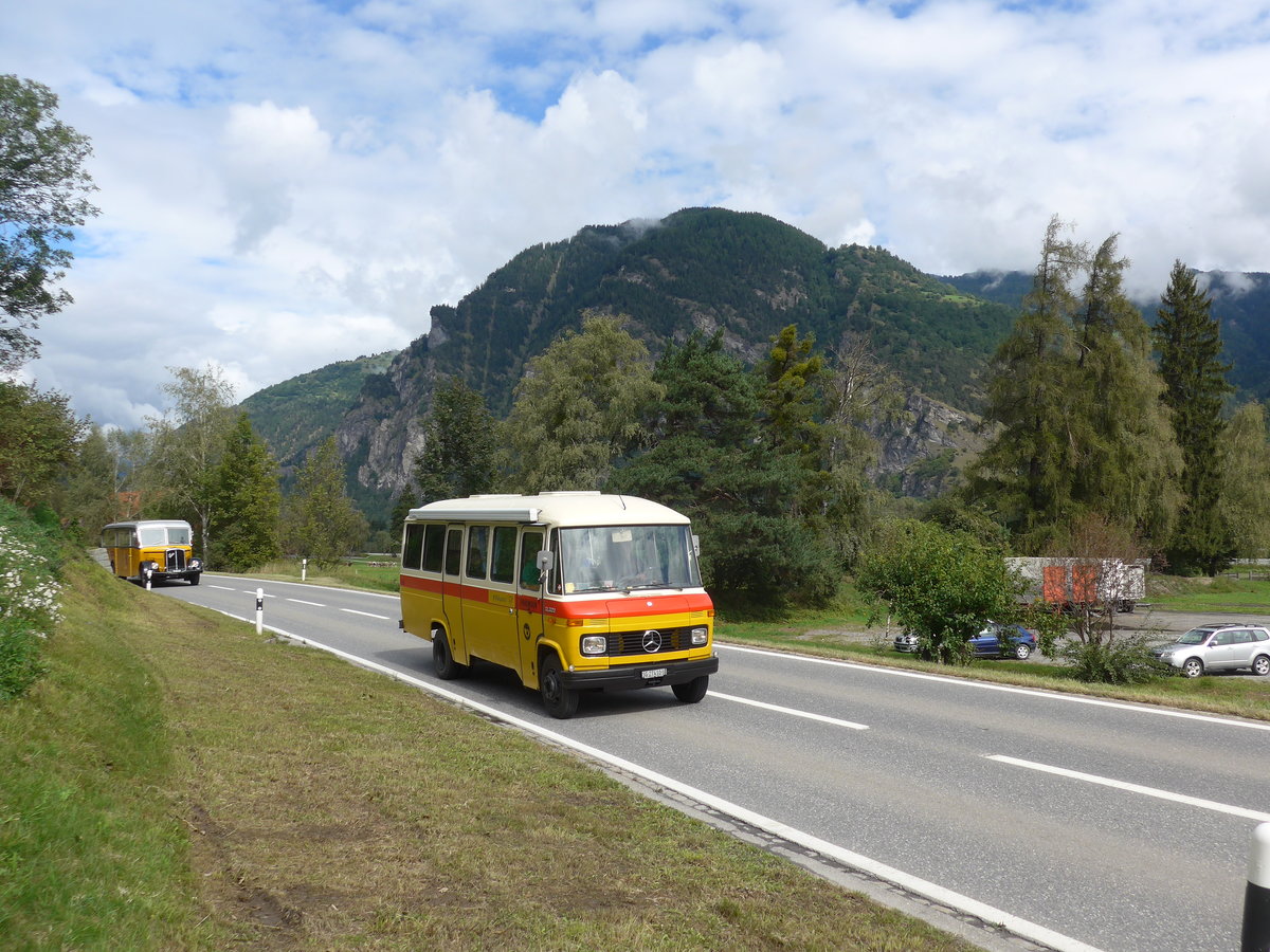 (184'853) - Amsler, Fr�msen - SG 27'410 U - Mercedes/T�scher am 16. September 2017 in Cazis, B�ndner Arena