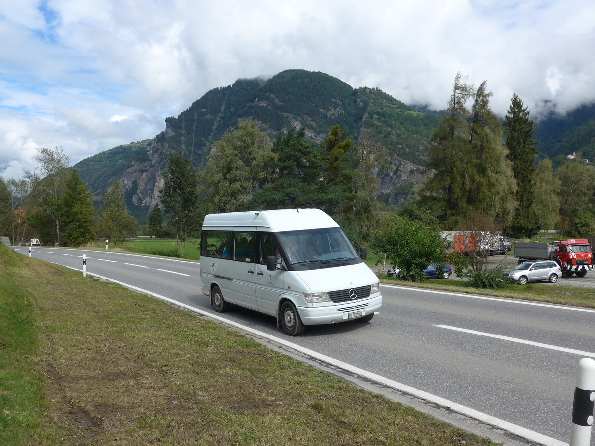 (184'895) - Bearth, Bonaduz - GR 220'660 - Mercedes am 16. September 2017 in Cazis, B�ndner Arena