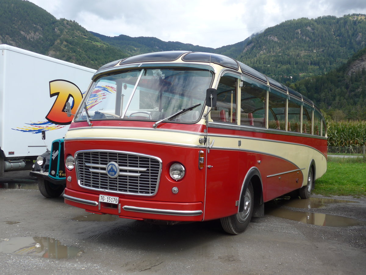 (185'014) - Wirth, Roggwil - TG 15'170 - Saurer/Gangloff am 16. September 2017 in Cazis, B�ndner Arena