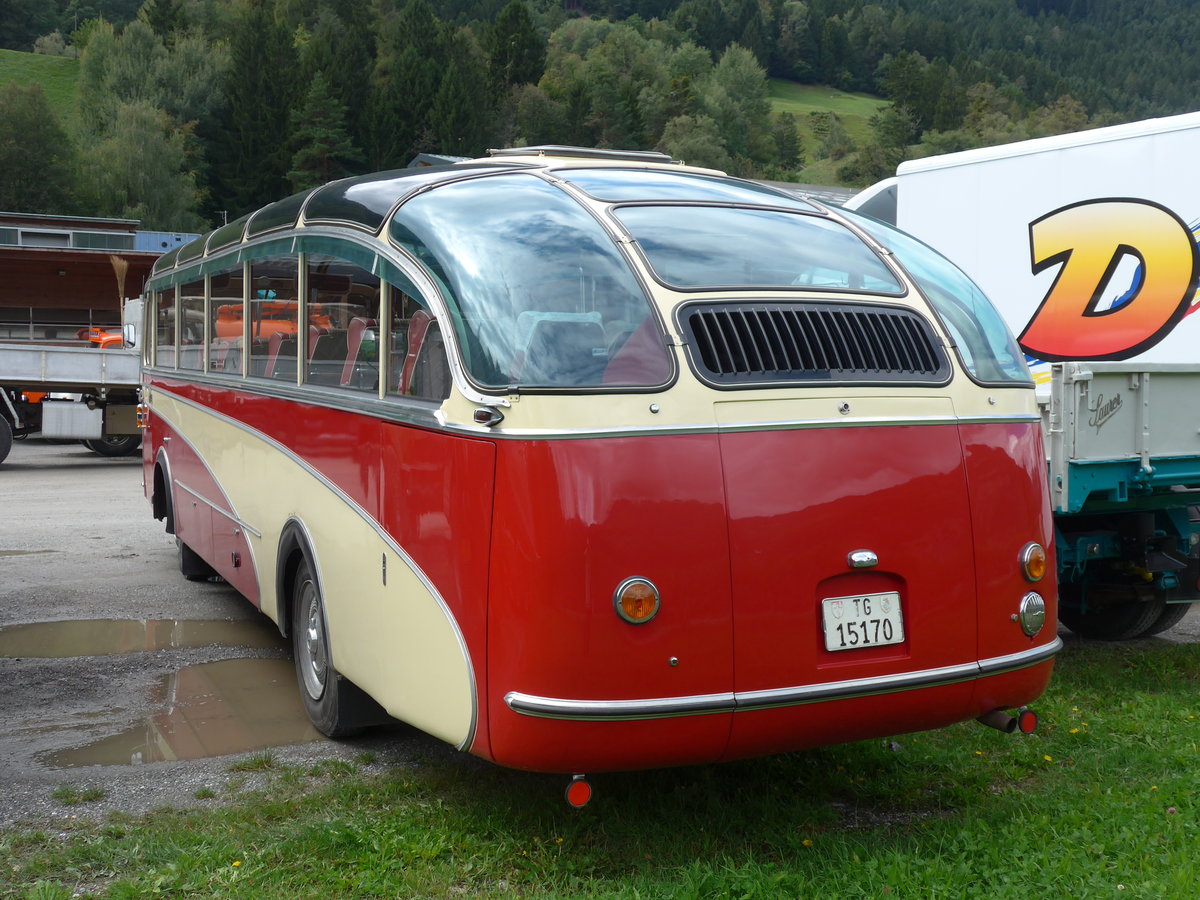 (185'015) - Wirth, Roggwil - TG 15'170 - Saurer/Gangloff am 16. September 2017 in Cazis, B�ndner Arena