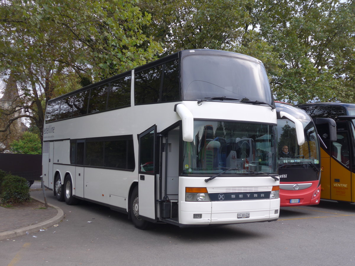 (185'067) - Edelline, Murten - FR 300'628 - Setra am 16. September 2017 in Z�rich, Sihlquai