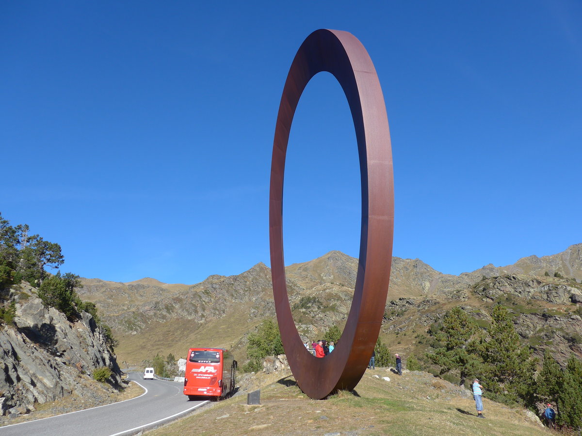 (185'306) - Aus der Schweiz: AFA Adelboden - Nr. 16/BE 21'181 - Setra am 27. September 2017 bei Arcal�s