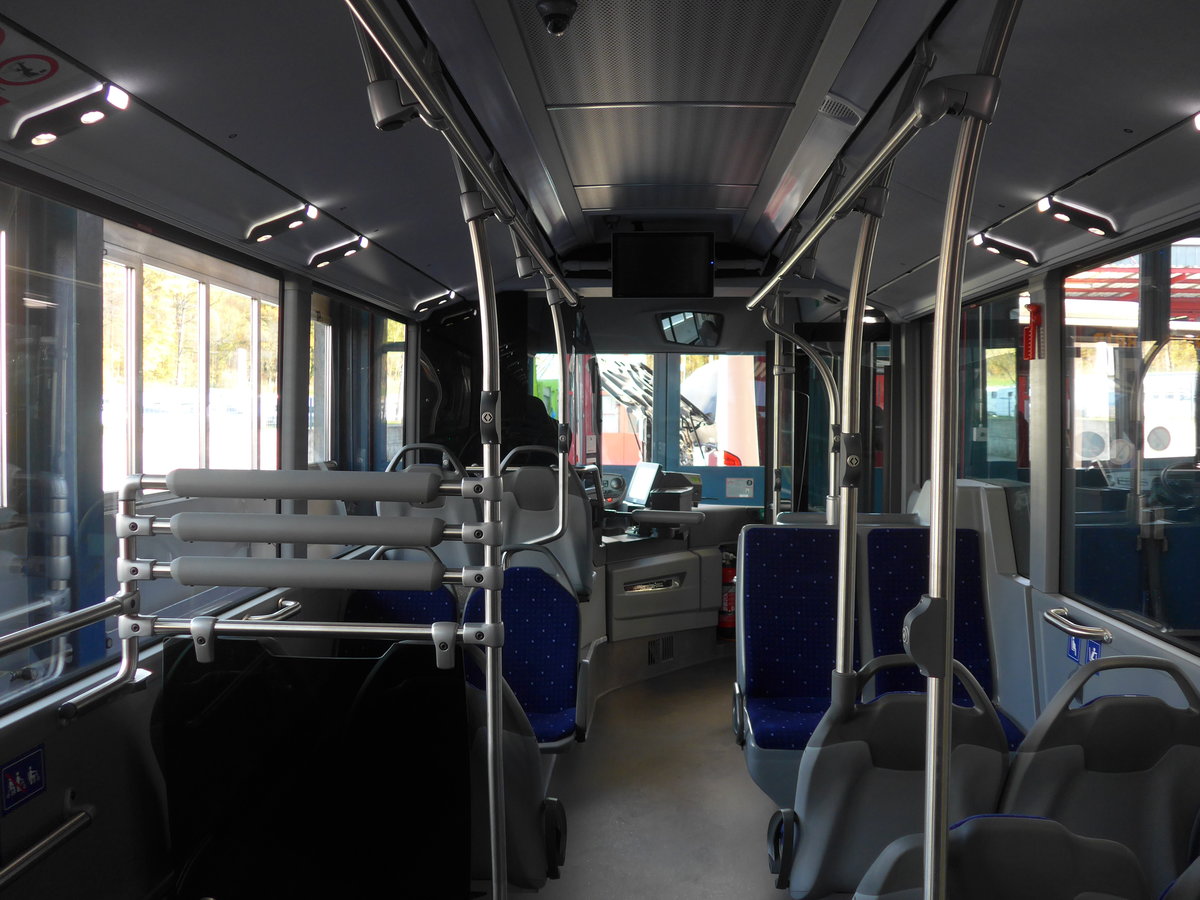 (186'209) - VZO Gr�ningen - Nr. 10 - Mercedes am 3. November 2017 in Kloten, EvoBus (Innenaufnahme)