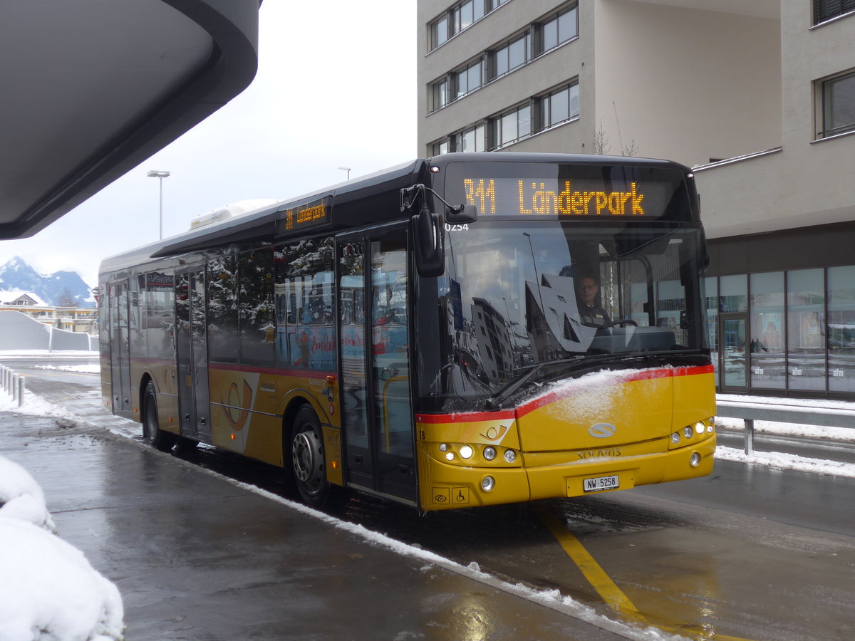 (186'810) - Thepra, Stans - Nr. 18/NW 5258 - Solaris am 9. Dezember 2017 in Stans, L�nderpark