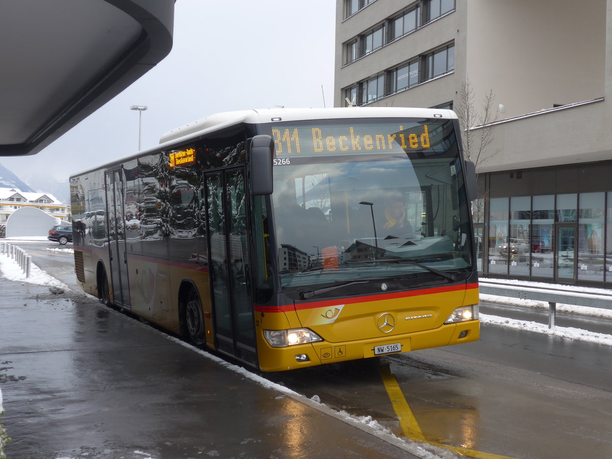 (186'815) - Thepra, Stans - Nr. 32/NW 5165 - Mercedes am 9. Dezember 2017 in Stans, L�nderpark