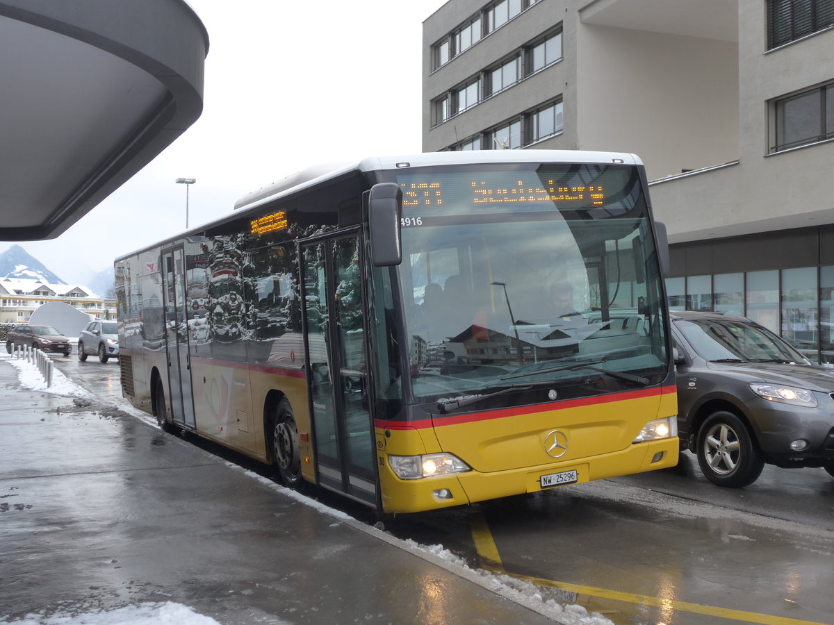 (186'820) - Thepra, Stans - Nr. 30/NW 25'296 - Mercedes am 9. Dezember 2017 in Stans, L�nderpark