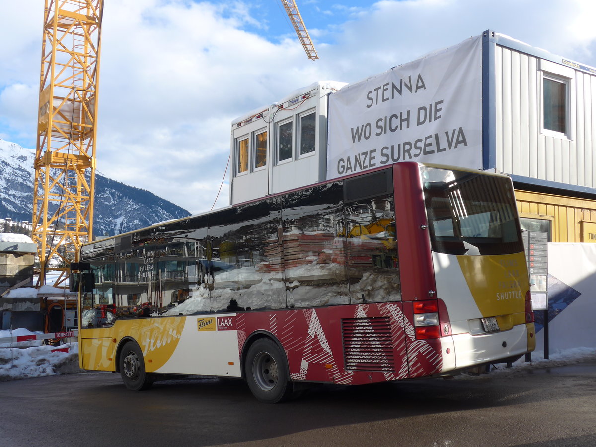 (187'383) - Stuppan, Flims - GR 88'602 - MAN/G�ppel am 26. Dezember 2017 in Flims, Bergbahnen