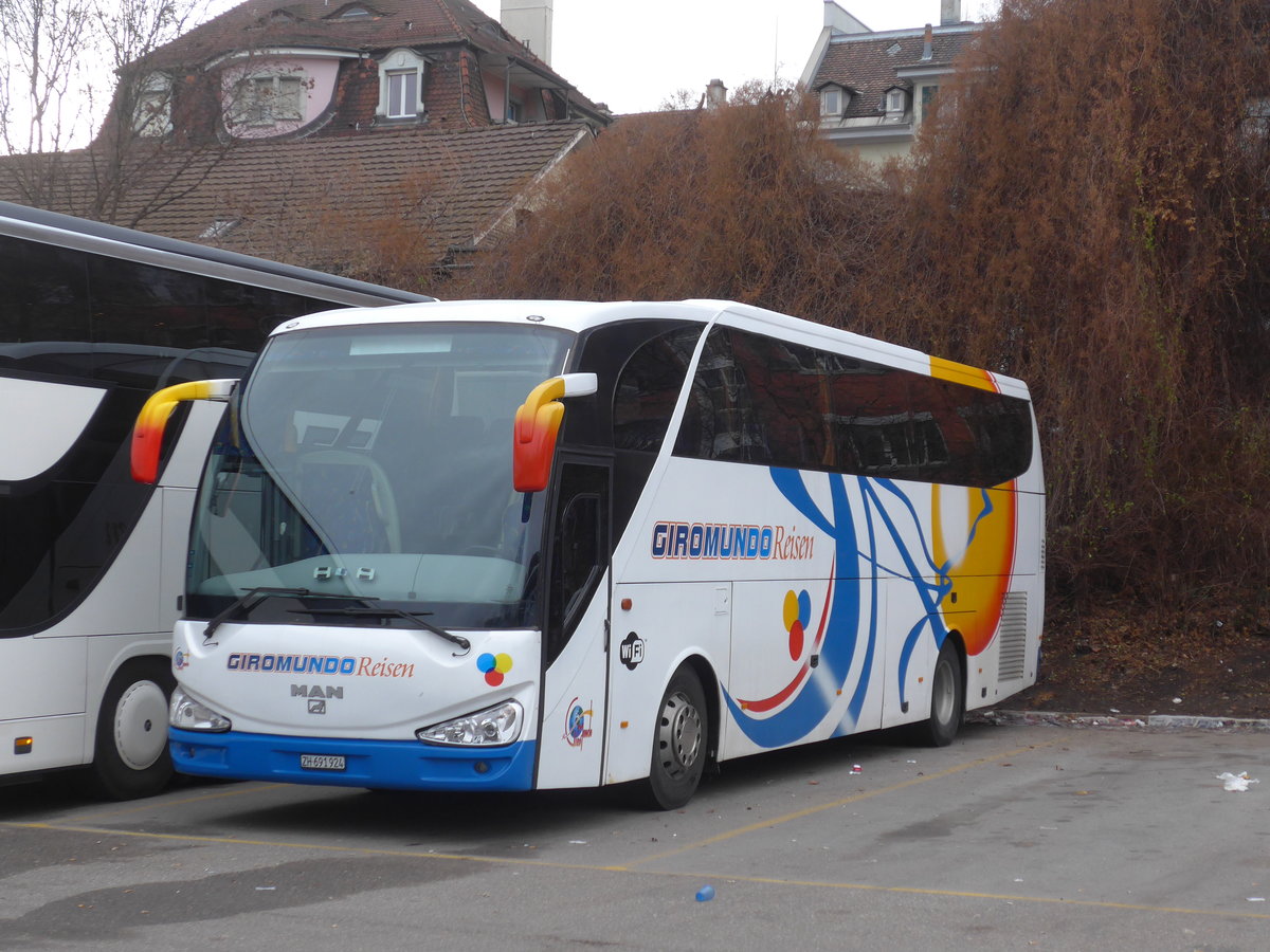 (187'450) - Giromundo, Z�rich - ZH 691'924 - MAN/Atomic am 26. Dezember 2017 in Z�rich, Sihlquai
