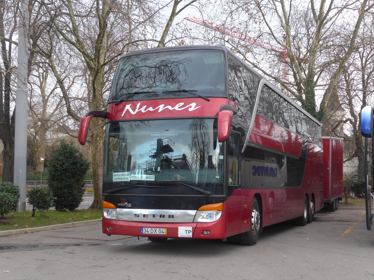 (187'457) - Aus Portugal: Nunes, P�voa de Lanhoso - Nr. 8/34-DX-04 - Setra am 26. Dezember 2017 in Z�rich, Sihlquai