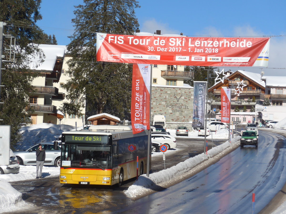 (187'577) - D�nser, Trimmis - GR 7905 - MAN am 1. Januar 2018 in Valbella, Tour de Ski
