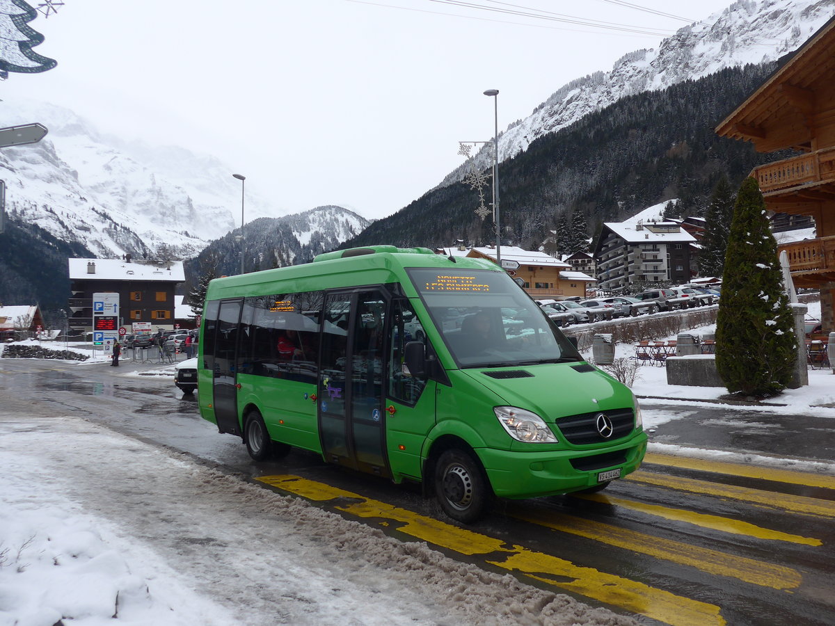 (188'008) - TPC Aigle - Nr. 11/VS 414'462 - Mercedes am 20. Januar 2018 beim Bahnhof Champ�ry