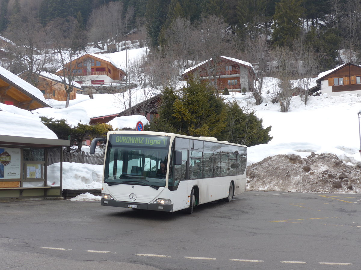 (188'907) - Buchard, Leytron - Nr. 67/VS 101'310 - Mercedes (ex MBC Morges Nr. 70) am 18. Februar 2018 in Ovronnaz, La Crois�e