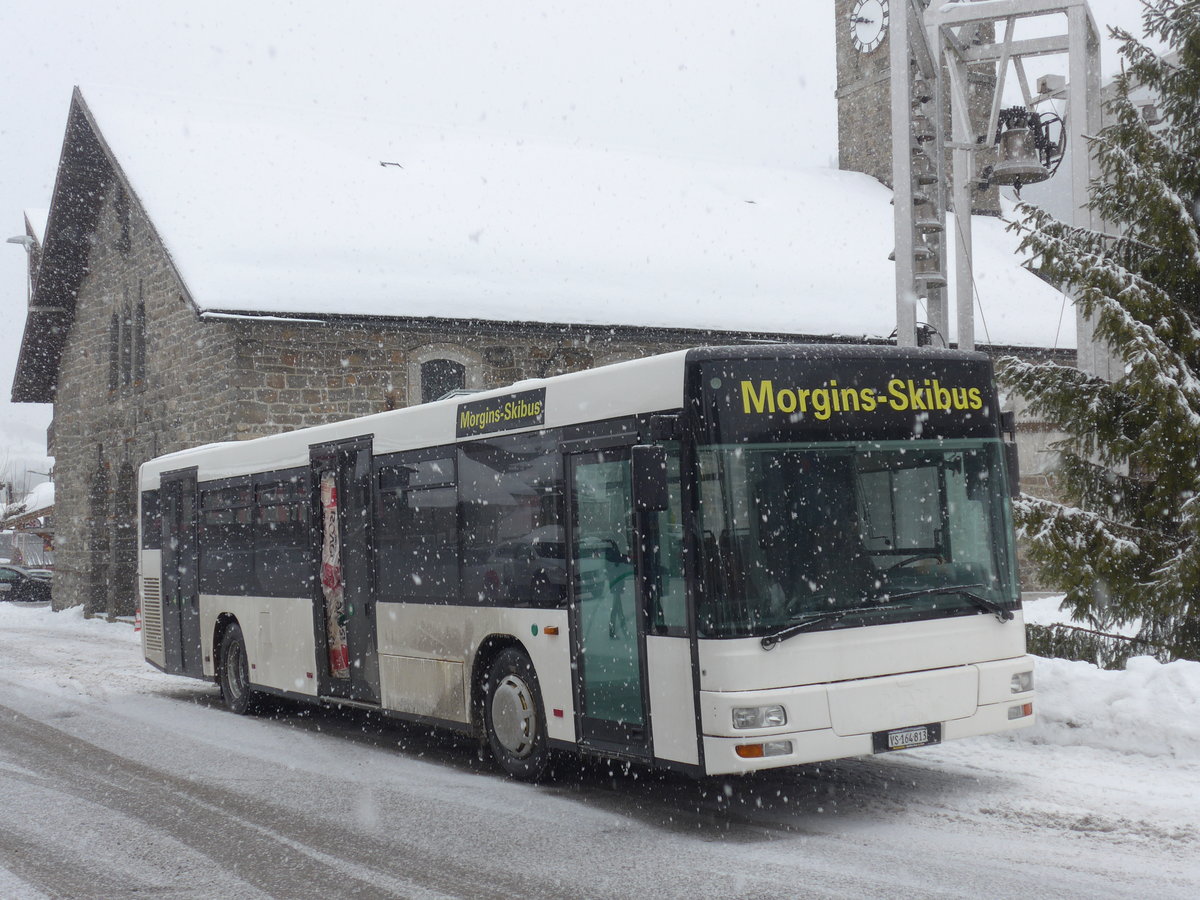 (188'999) - T�l�morgins, Morgins - VS 164'813 - MAN am 3. M�rz 2018 in Morgins, Place d'Eglise