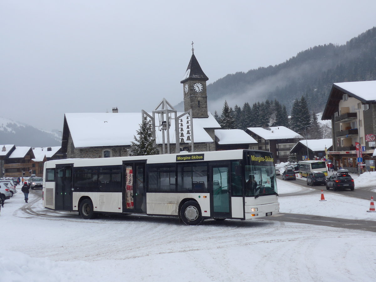 (189'004) - T�l�morgins, Morgins - VS 164'813 - MAN am 3. M�rz 2018 in Morgins, Post