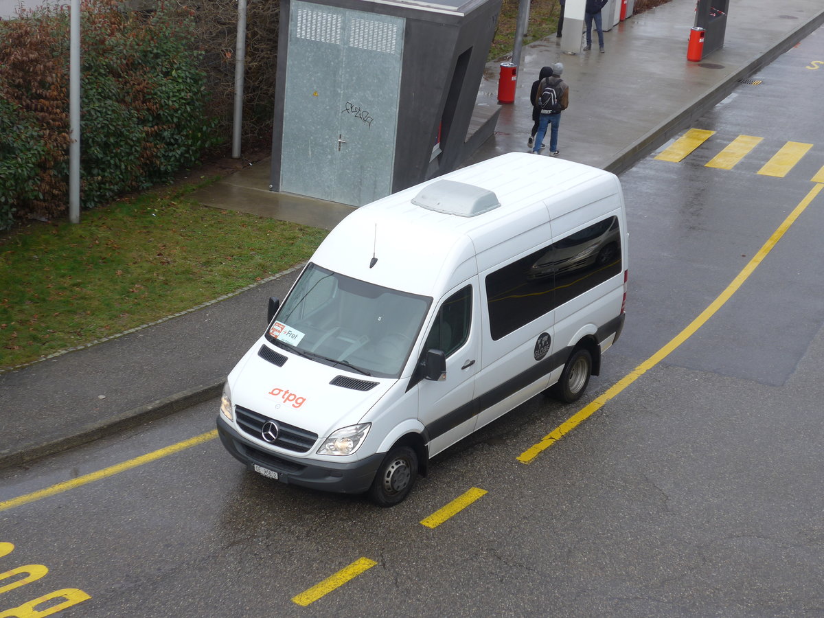 (189'205) - Globe-Limo, Gen�ve - GE 96'862 - Mercedes am 12. M�rz 2018 in Gen�ve, Palexpo