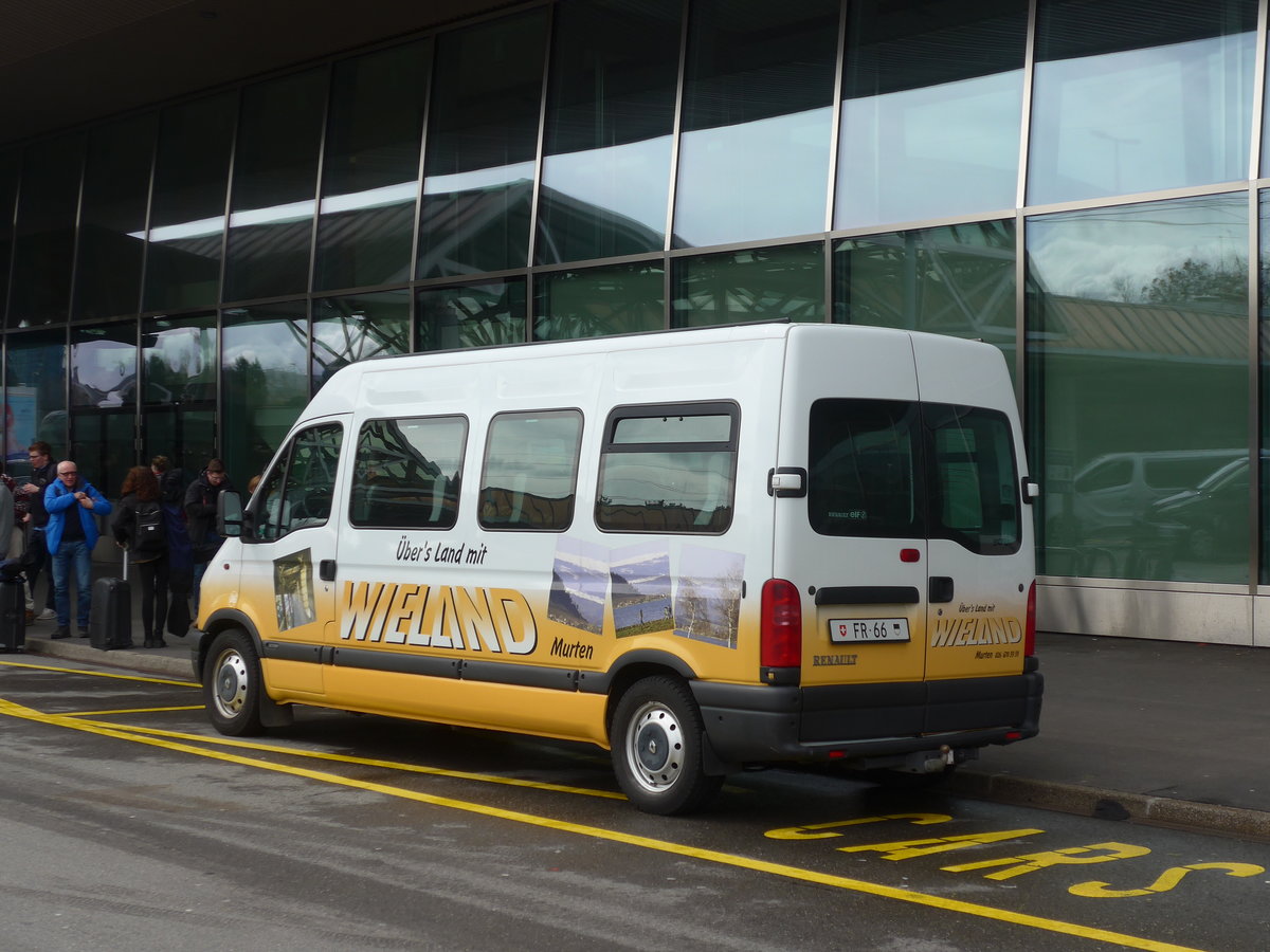 (189'279) - Wieland, Murten - Nr. 6/FR 66 - Renault am 12. M�rz 2018 in Gen�ve, A�roport