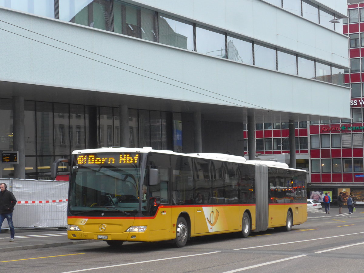 (189'423) - PostAuto Bern - Nr. 637/BE 560'407 - Mercedes am 17. M�rz 2018 in Bern, Schanzenstrasse