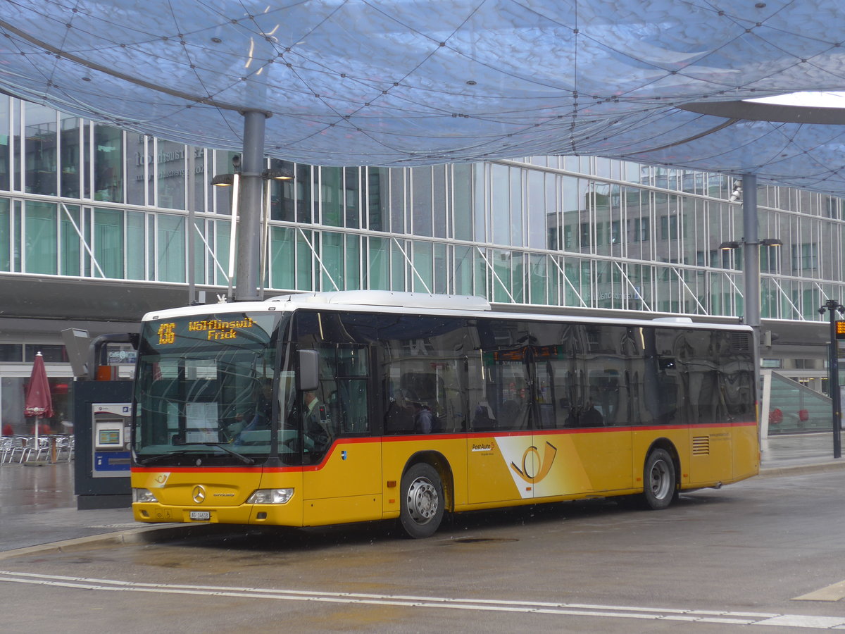(189'478) - Brem, W�lflinswil - AG 14'618 - Mercedes am 19. M�rz 2018 beim Bahnhof Aarau