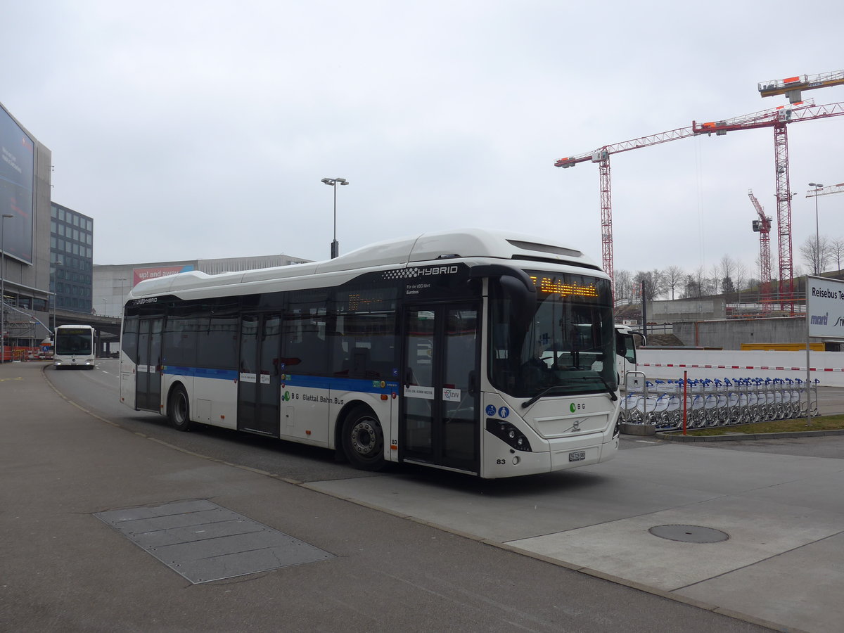(189'562) - Welti-Furrer, Bassersdorf - Nr. 83/ZH 729'380 - Volvo am 19. M�rz 2018 in Z�rich, Flughafen