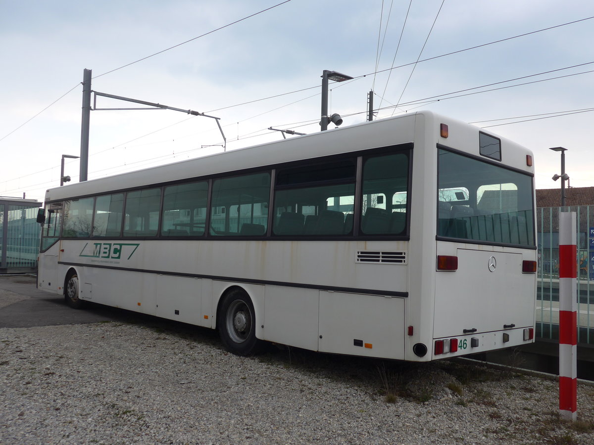 (189'648) - MBC Morges - Nr. 46 - Mercedes am 26. M�rz 2018 beim Bahnhof Bellach