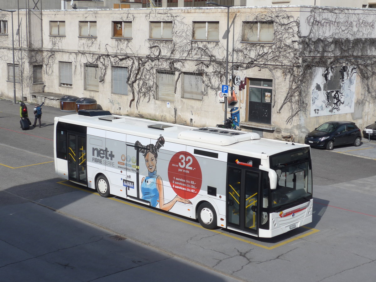 (189'711) - BS Sierre - VS 133'227 - Temsa am 30. M�rz 2018 beim Bahnhof Sierre