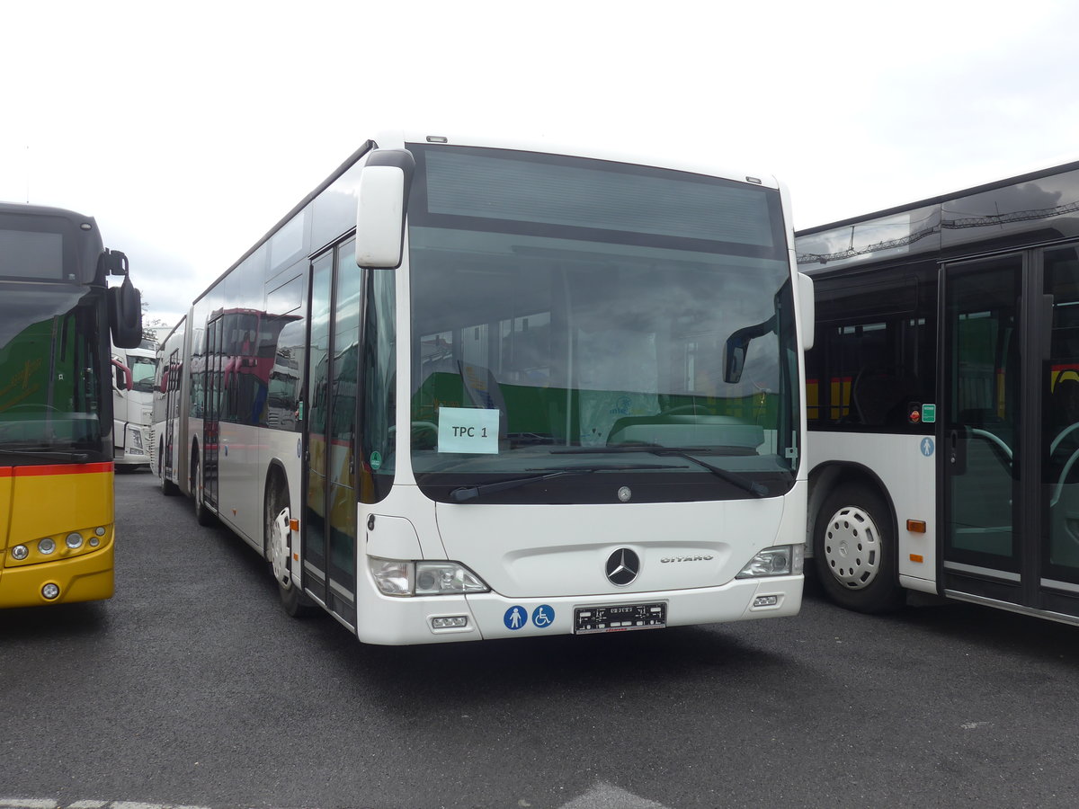(189'836) - Interbus, Kerzers (f�r TPC Aigle) - Mercedes (ex H�rmann&S�hne, D-Hamburg)) am 1. April 2018 in Kerzers, Interbus