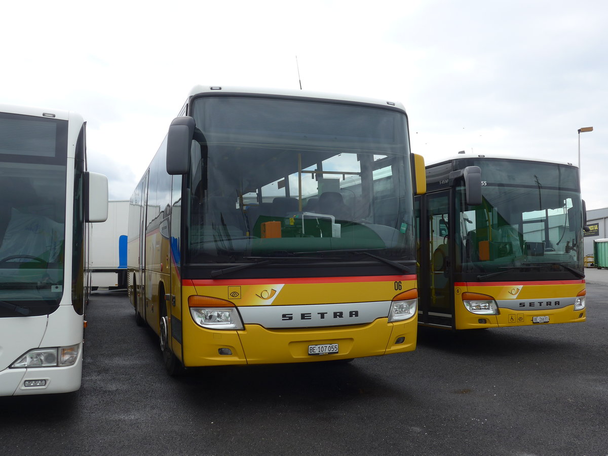 (189'838) - K�bli, Gstaad - Nr. 6/BE 107'055 - Setra am 1. April 2018 in Kerzers, Interbus
