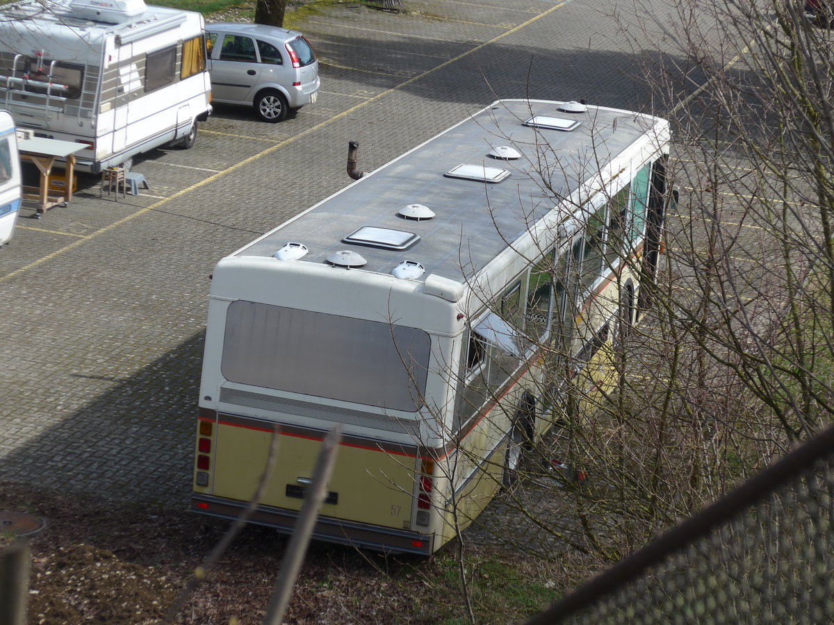 (189'947) - ??? - Saurer/R&J (ex STI Thun Nr. 57) am 2. April 2018 in Del�mont, Von Roll