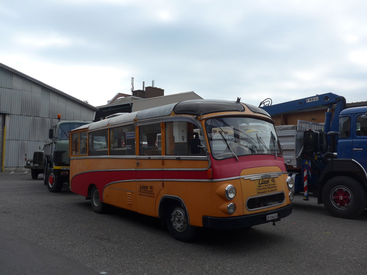(192'365) - L�ssi, Oberembrach - ZH 31'643 U - Dennis/FHS (ex Leu, Schaffhausen) am 5. Mai 2018 in Attikon, Wegm�ller