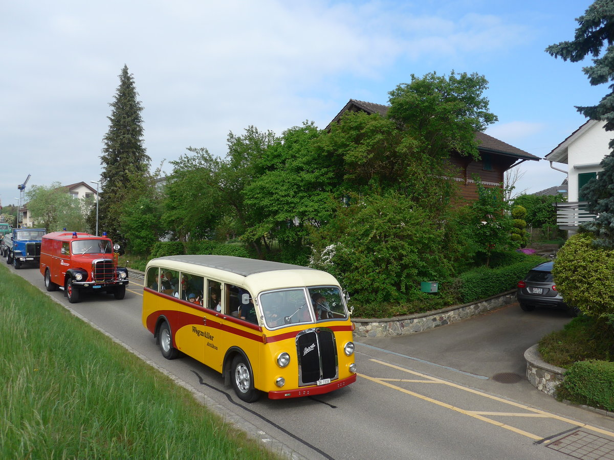 (192'465) - Wegm�ller, Attikon - ZH 7310 - Berna/R&J (ex M 79'501) am 5. Mai 2018 in Attikon, Bahnstrasse