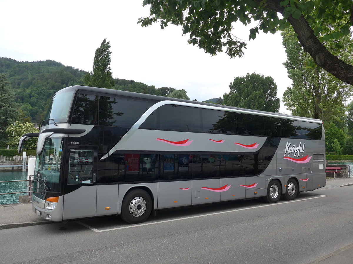 (193'569) - Kn�pfel, Dinhard - ZH 374'051 - Setra am 26. Mai 2018 bei der Schiffl�ndte Thun