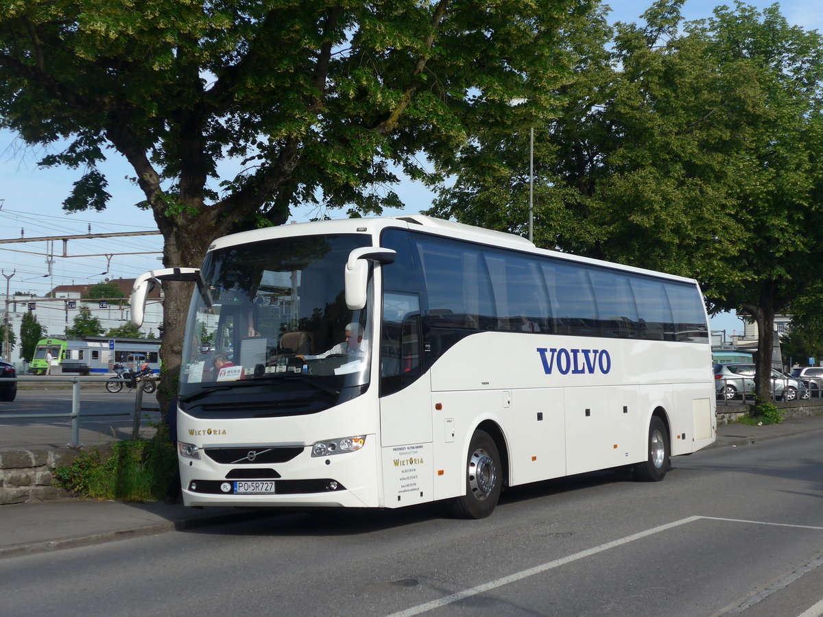 (193'641) - Aus Polen: Wiktoria, Slesin - PO 5R727 - Volvo am 3. Juni 2018 bei der Schiffl�ndte Thun