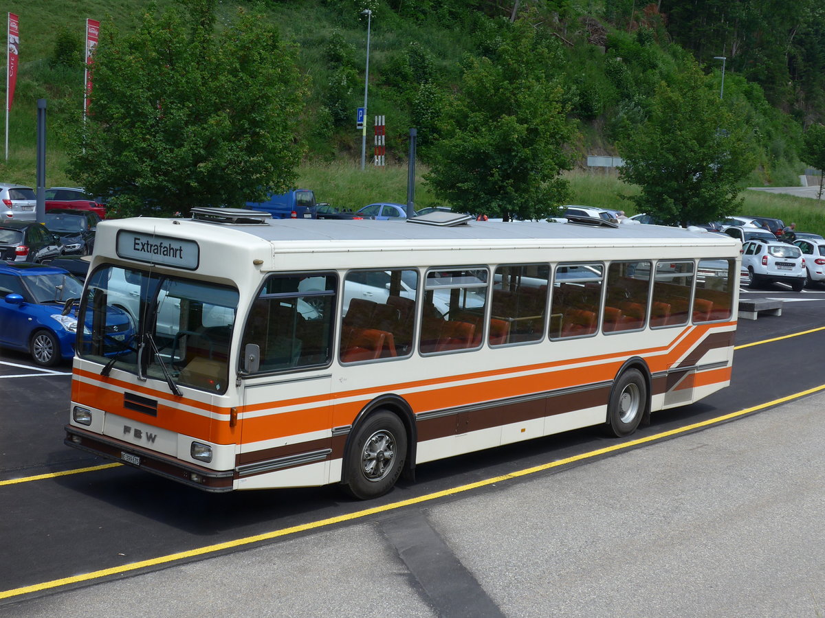 (193'728) - Wegm�ller, M�nsingen - BE 399'675 - FBW/R&J (ex Bamert, Wollerau) am 3. Juni 2018 in Trubschachen, Kambly