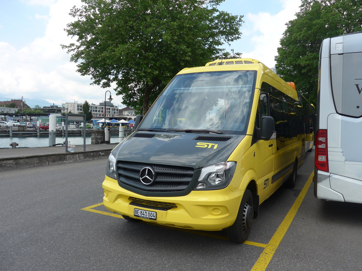 (193'762) - STI Thun - Nr. 4/BE 841'004 - Mercedes am 8. Juni 2018 bei der Schiffl�ndte Thun