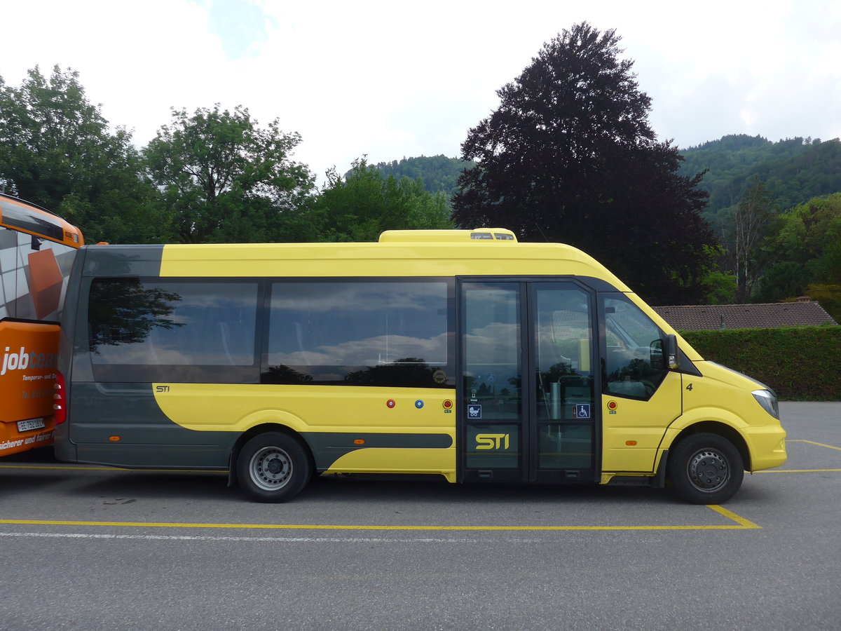 (193'764) - STI Thun - Nr. 4/BE 841'004 - Mercedes am 8. Juni 2018 bei der Schiffl�ndte Thun