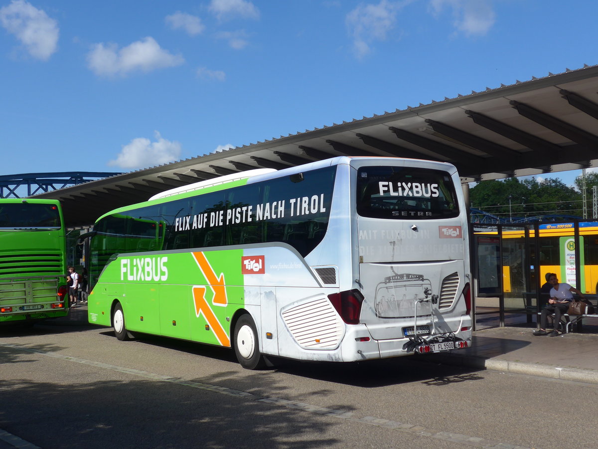 (194'157) - Leibfritz, Sonnenb�hl-Undingen - RT-FL 5500 - Setra am 18. Juni 2018 beim Bahnhof Freiburg