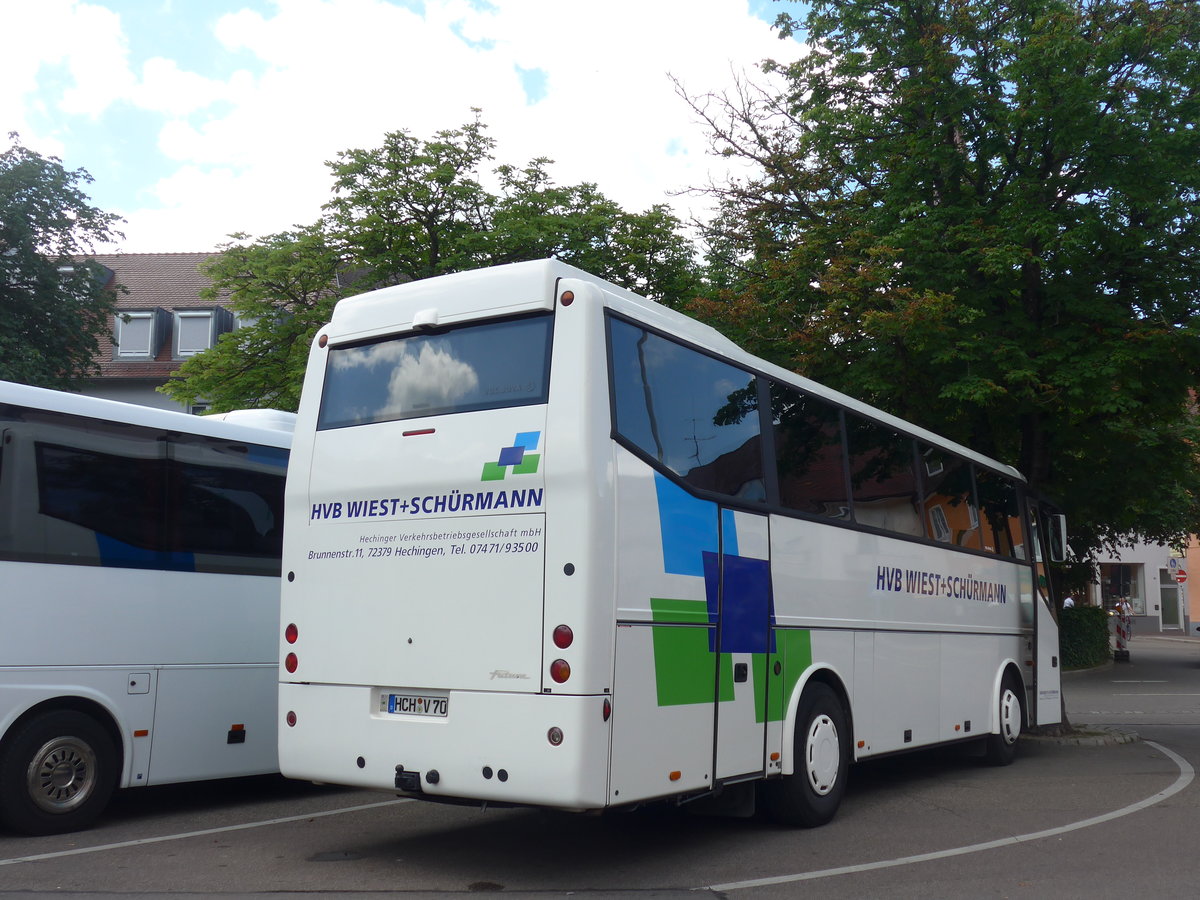 (194'224) - Wiest-Sch�rmann, Hechingen - HCH-V 70 - Bova am 18. Juni 2018 in Freiburg, Karlsplatz