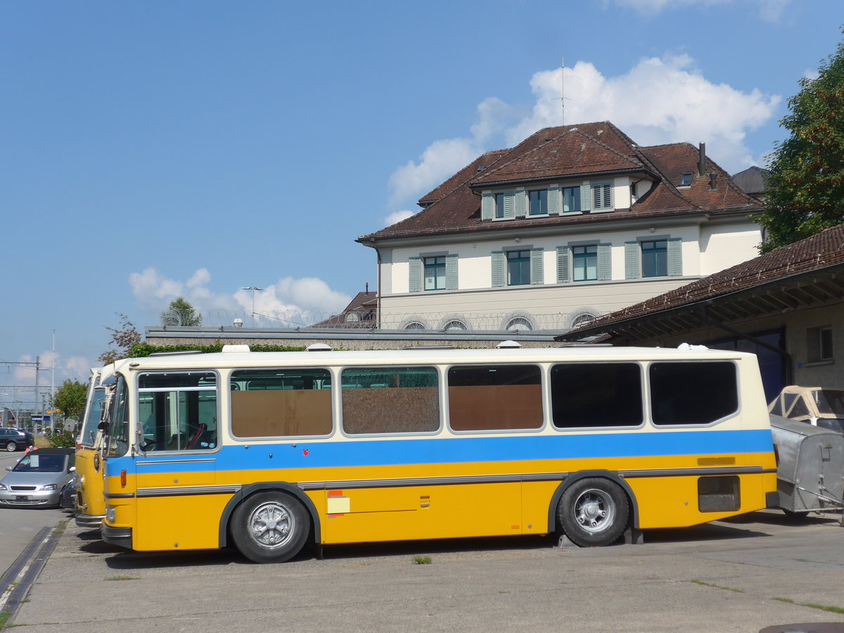 (194'551) - Schebath, Lauerz - FBW/Hess (ex BBSV Sattelegg; ex P 23'422) am 7. Juli 2018 in Uznach, Garage Oldie-Tours Z�risee