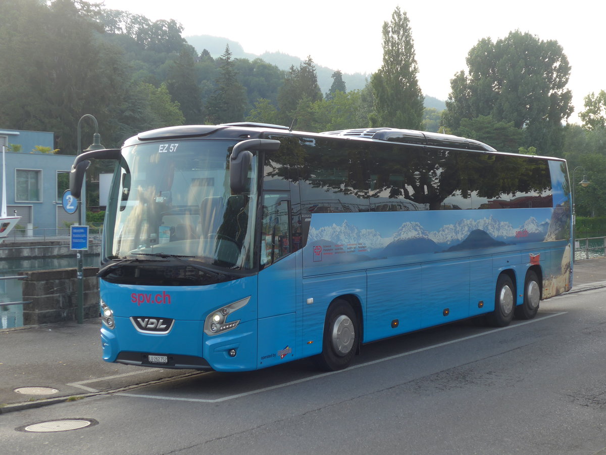 (194'770) - ARAG Ruswil - Nr. 57/LU 262'752 - VDL am 14. Juli 2018 bei der Schiffl�ndte Thun