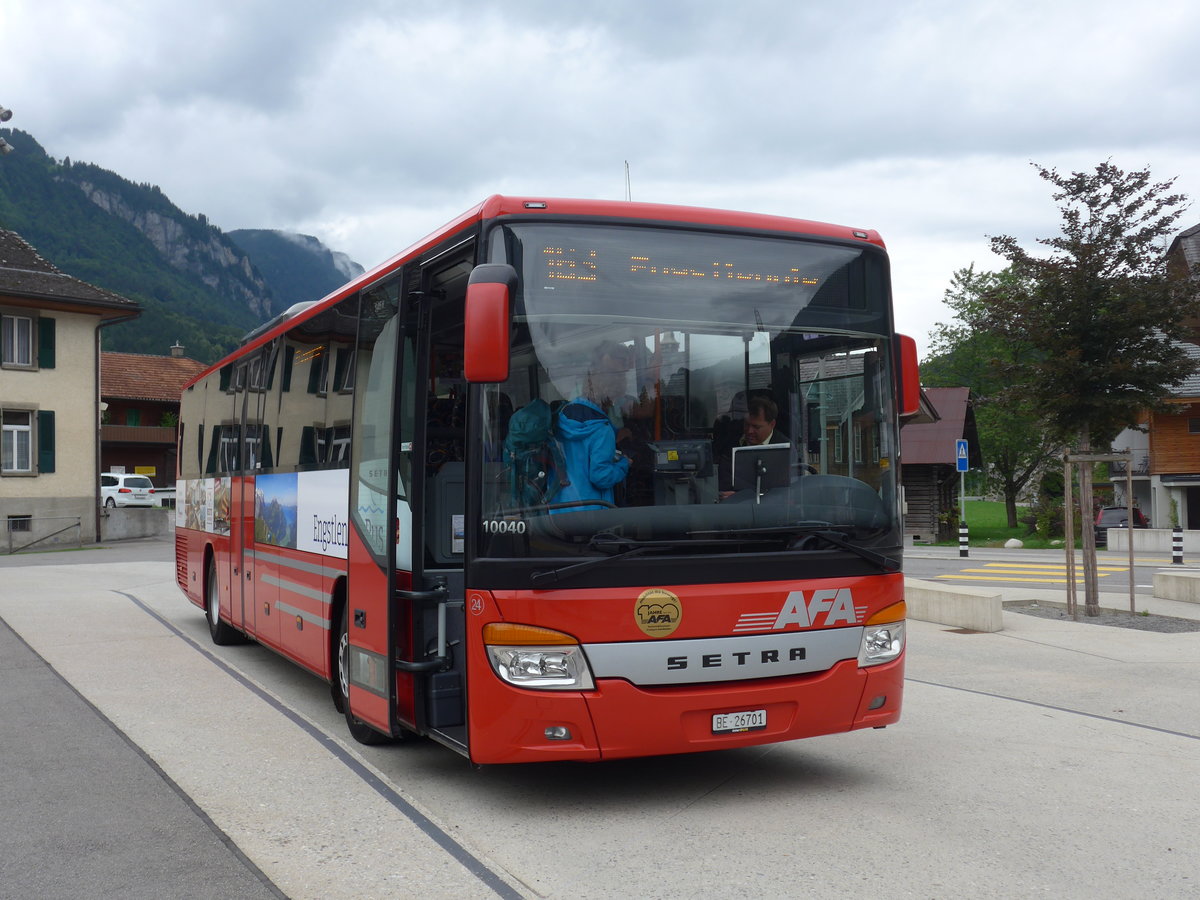 (194'979) - AFA Adelboden - Nr. 24/BE 26'701 - Setra am 21. Juli 2018 in Innertkirchen, Grimseltor (Einsatz AVG M. f�r Engstlenalp-Bus)