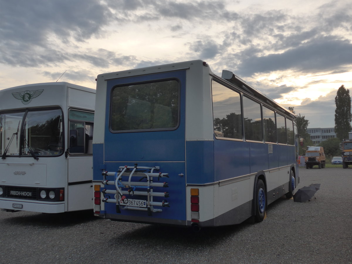 (195'938) - Cal�, Oberwil-Lieli - AG 367'456 - NAW/Lauber (ex Gertsch, Erkenbach; ex SRK Bern) am 17. August 2018 in Wettingen, Zirkuswiese