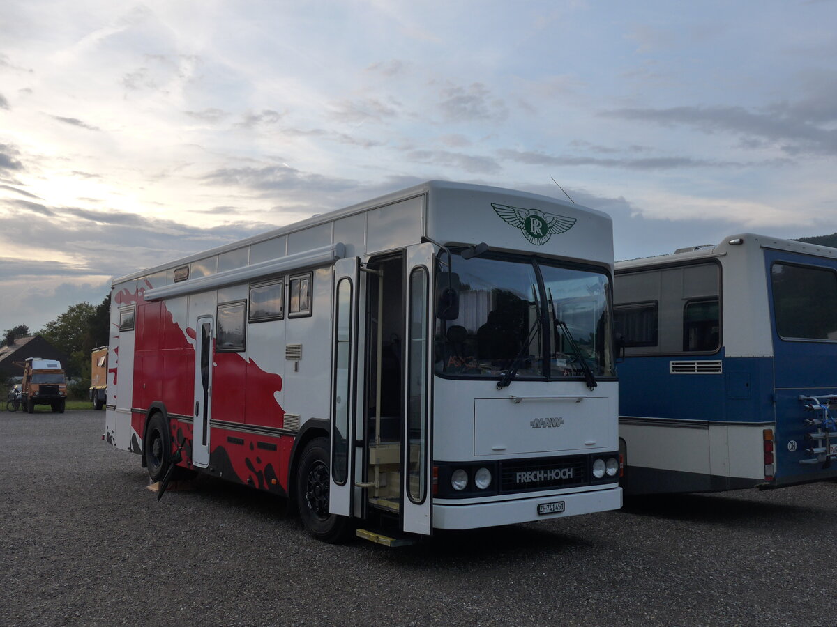 (195'939) - M�llner, Embrach - ZH 741'451 - NAW/FHS (ex Migros, Moosseedorf) am 17. August 2018 in Wettingen, Zirkuswiese