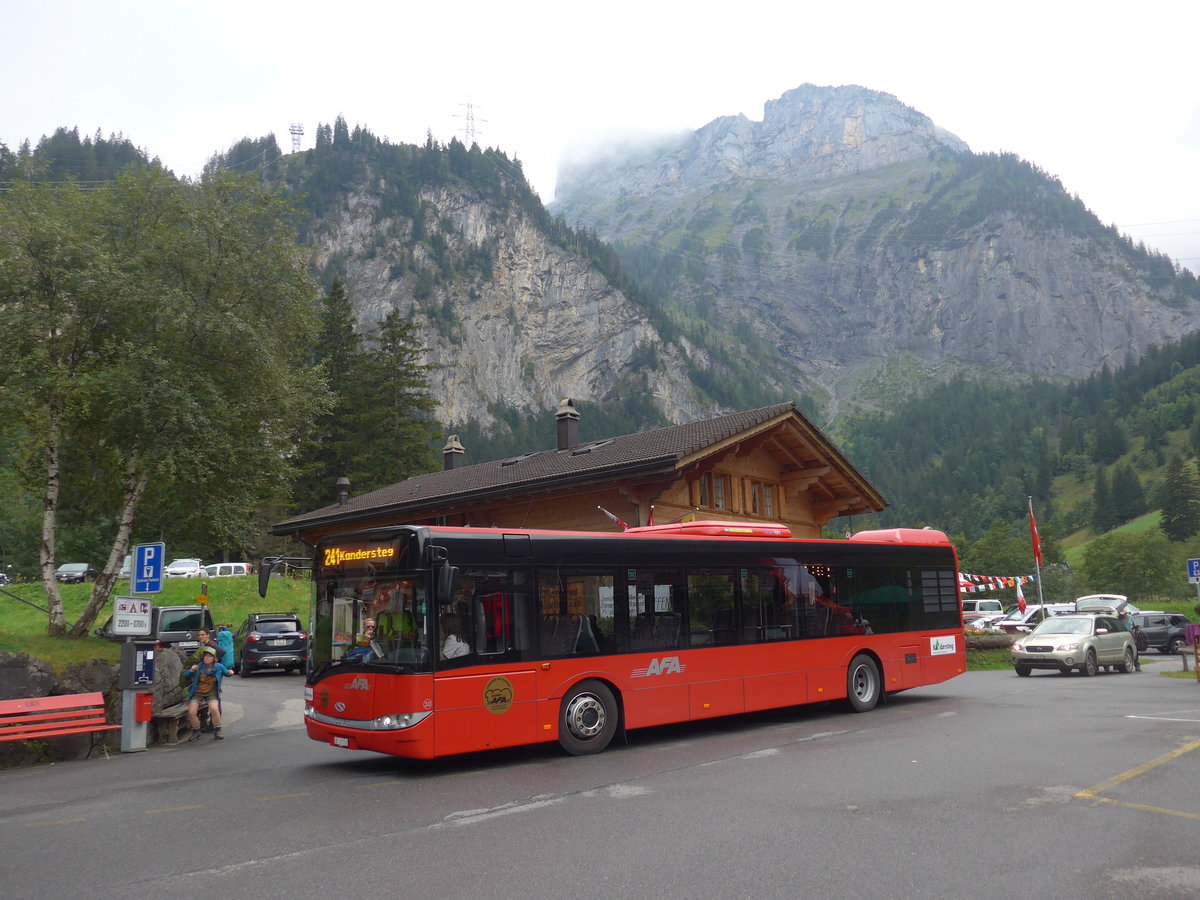 (195'990) - AFA Adelboden - Nr. 30/BE 26'703 - Solaris am 18. August 2018 in Kandersteg, Talstation Sunnb�el